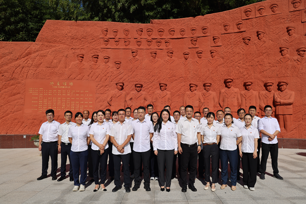 光影铭刻历史，初心映照未来——六安公司党总支开展主题党日运动